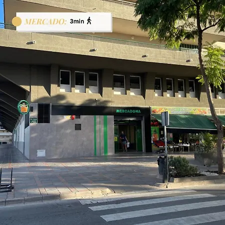 Playa 5 Min # Trabajo # Bares Cerca # Simancas 아파트 푸엔히롤라